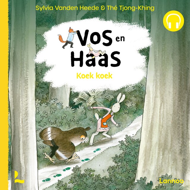 Portada de libro para Koek koek Vos en Haas