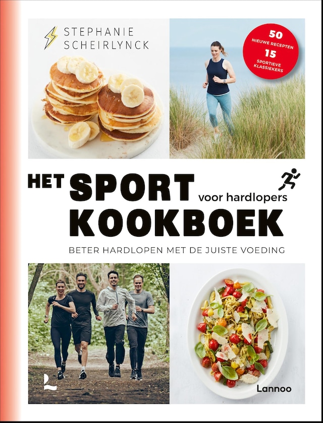 Boekomslag van Het sportkookboek voor hardlopers