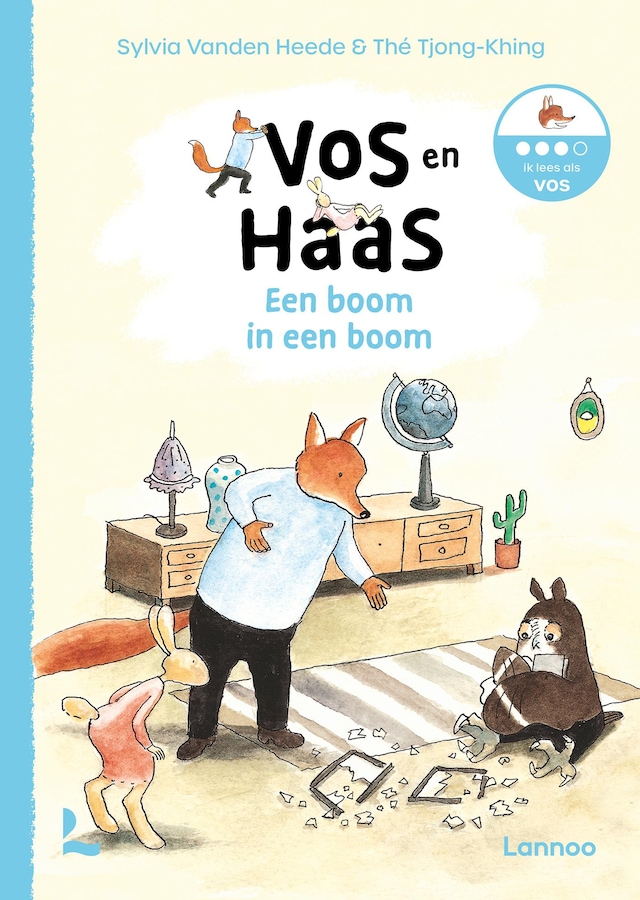 Book cover for Ik lees als Vos - Een boom in een boom