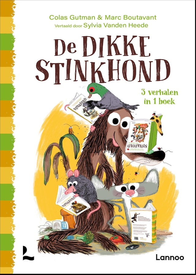 Book cover for De dikke Stinkhond