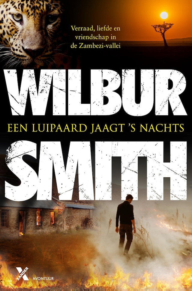 Buchcover für Een luipaard jaagt 's nachts