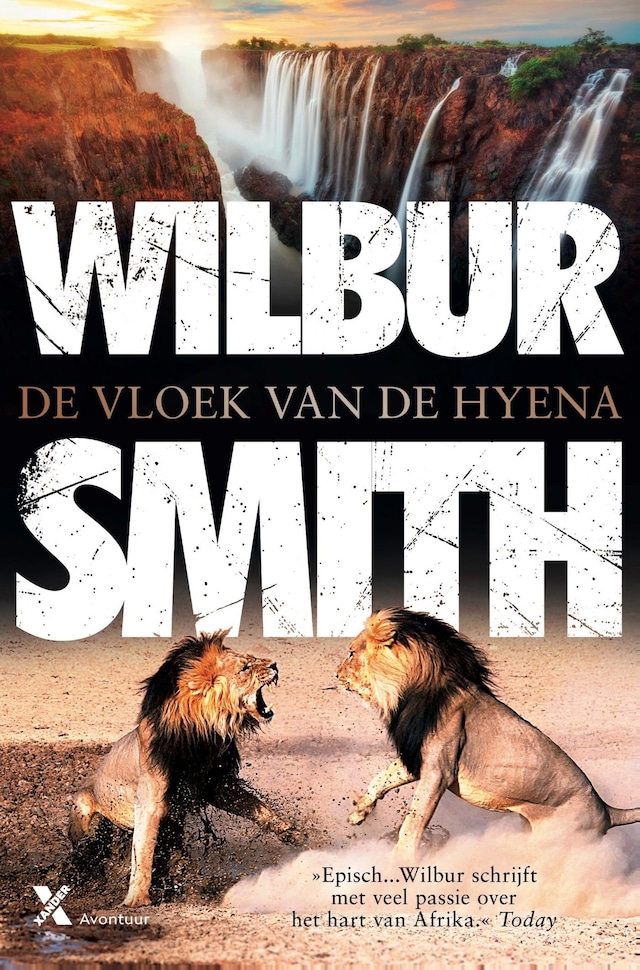 Boekomslag van De vloek van de hyena