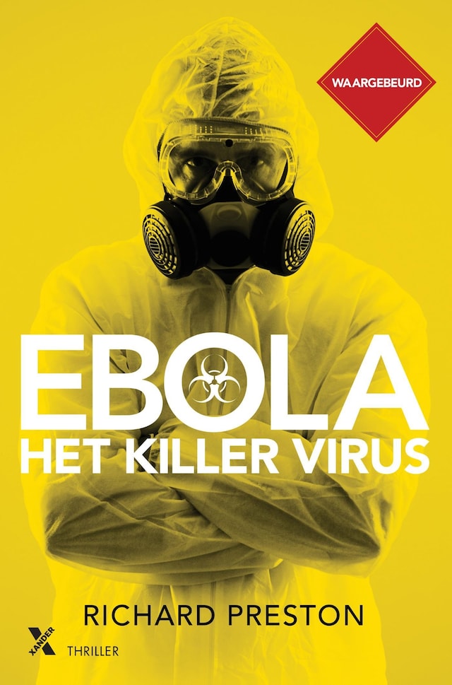 Boekomslag van Ebola, het killervirus
