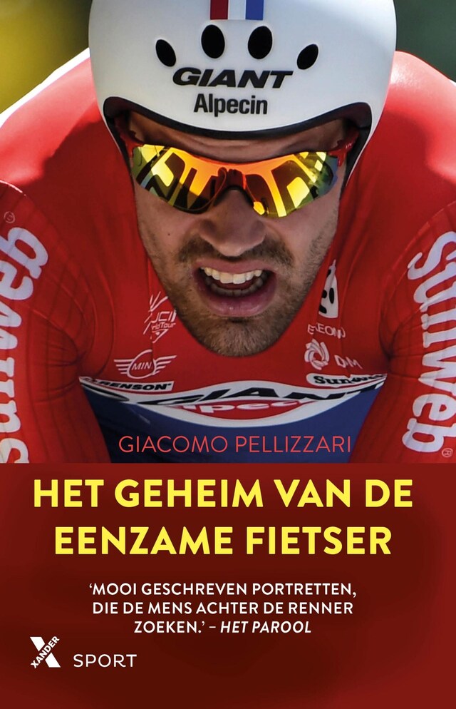 Book cover for Het geheim van de eenzame fietser