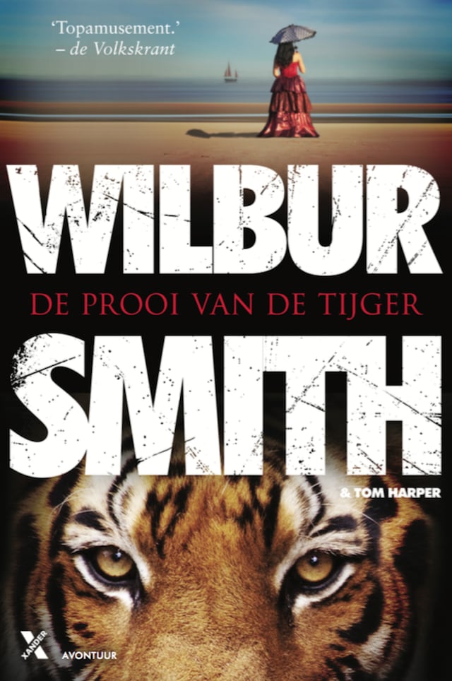 Copertina del libro per De prooi van de tijger