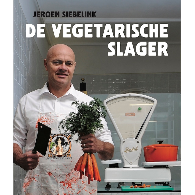 Buchcover für De vegetarische slager
