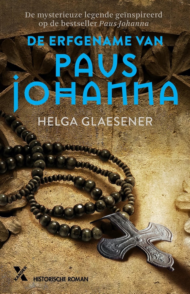 Book cover for De erfgename van Paus Johanna