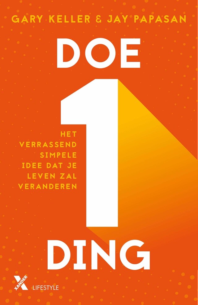 Boekomslag van Doe één ding