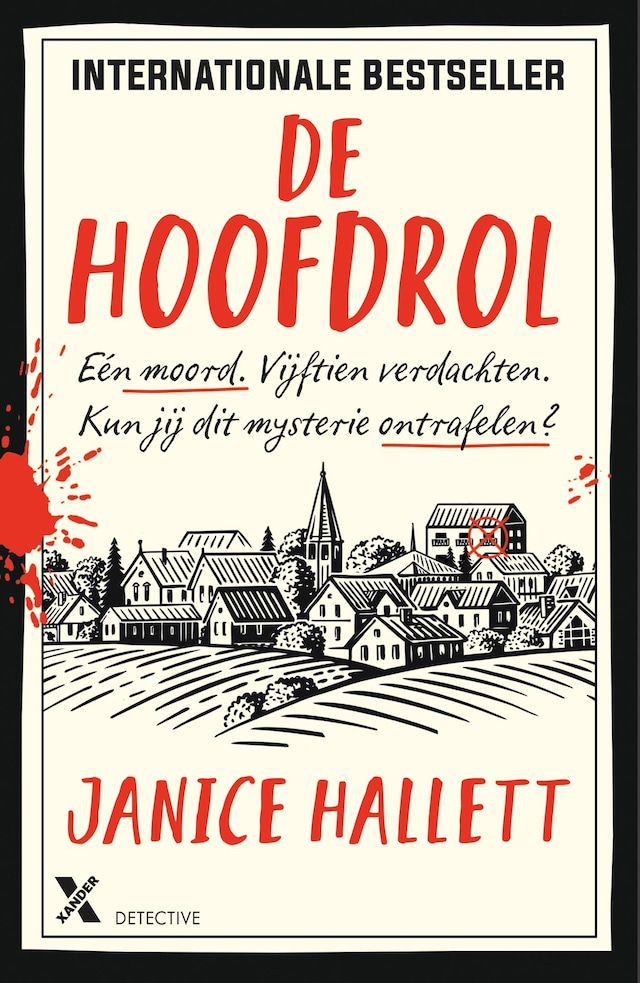 Book cover for De hoofdrol