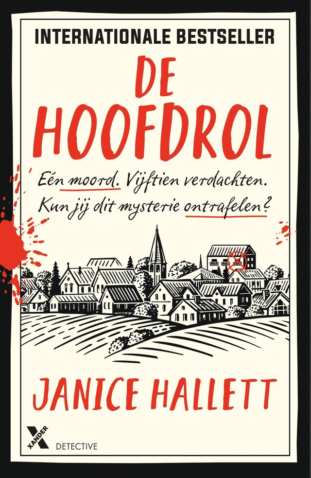 Boekomslag van De hoofdrol