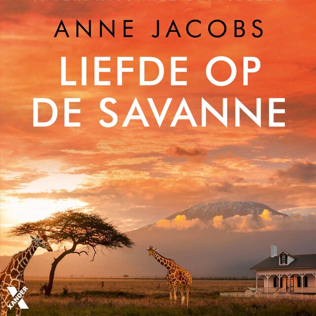 Book cover for Liefde op de savanne