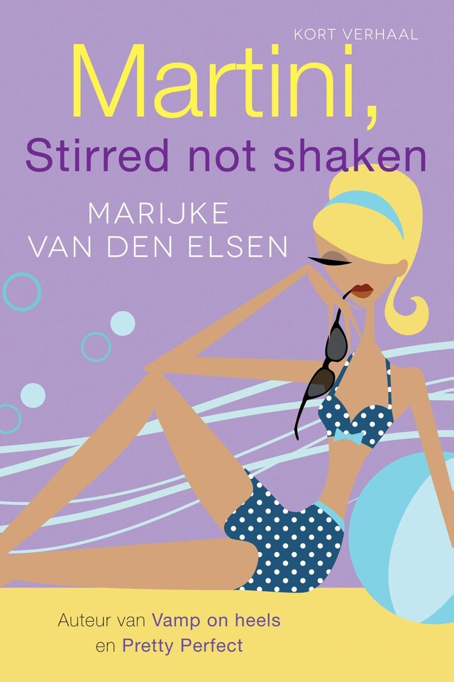 Okładka książki dla Martini, stirred not shaken