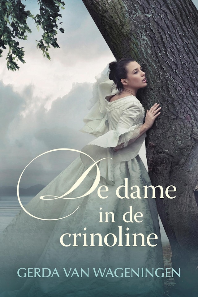Book cover for De dame in de crinoline