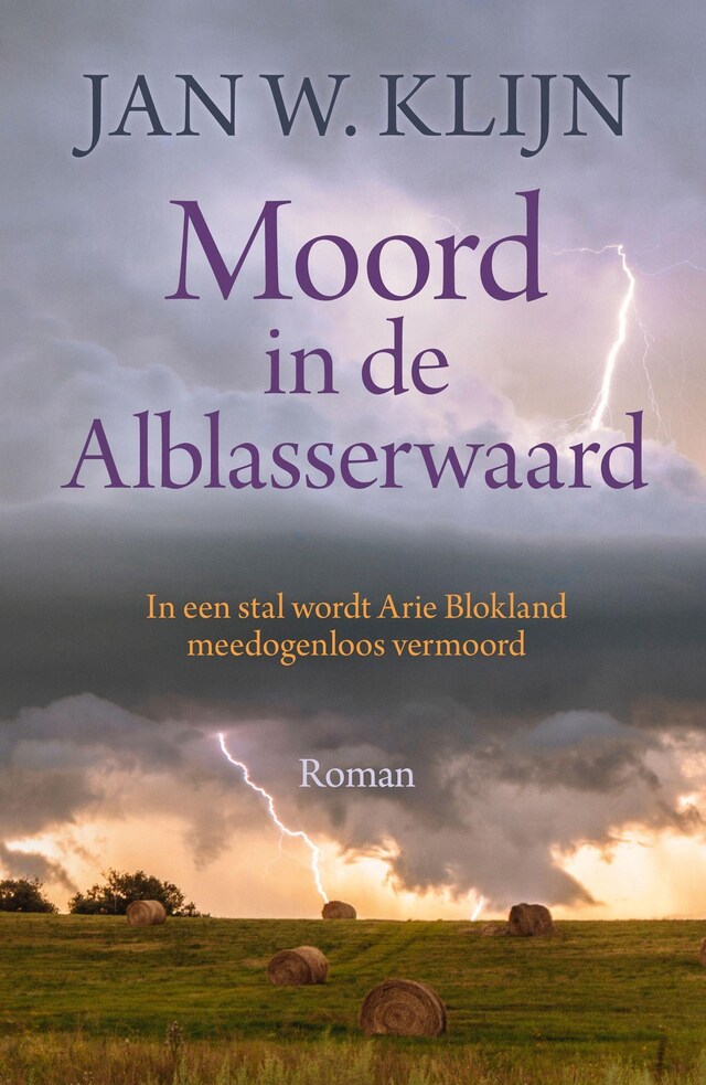 Book cover for Moord in de Alblasserwaard