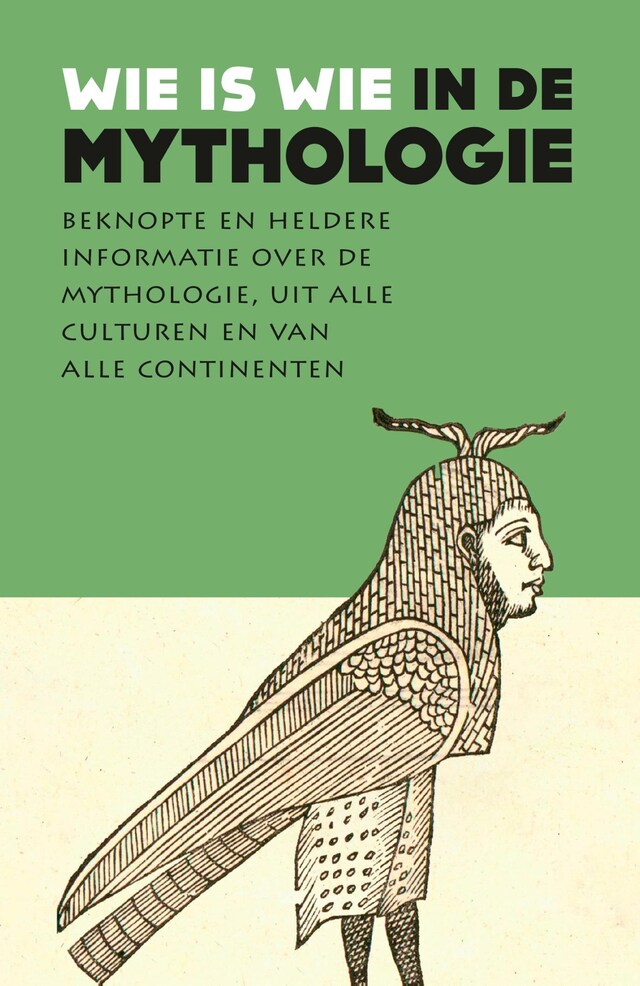 Book cover for Wie is wie in de mythologie
