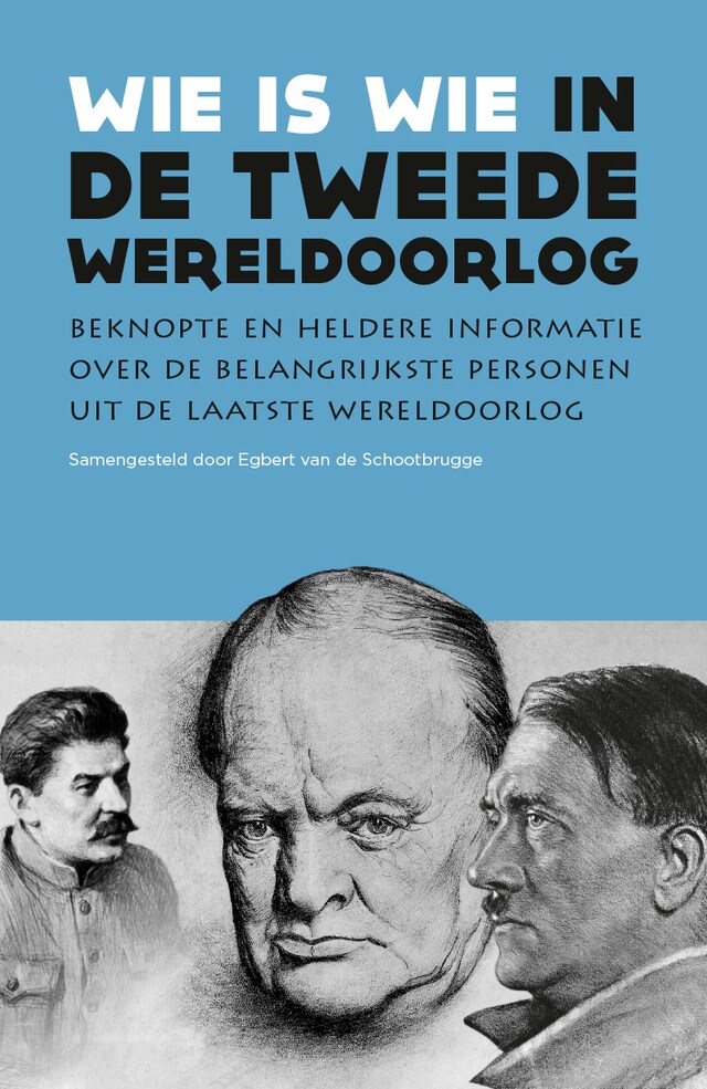 Book cover for Wie is wie in de Tweede Wereldoorlog