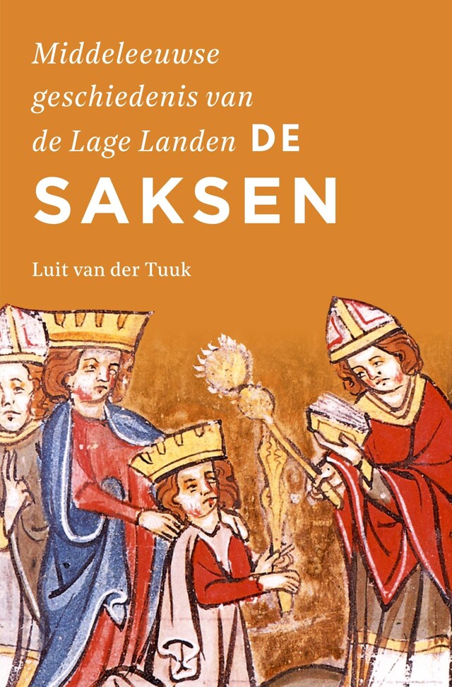 Kirjankansi teokselle De Saksen