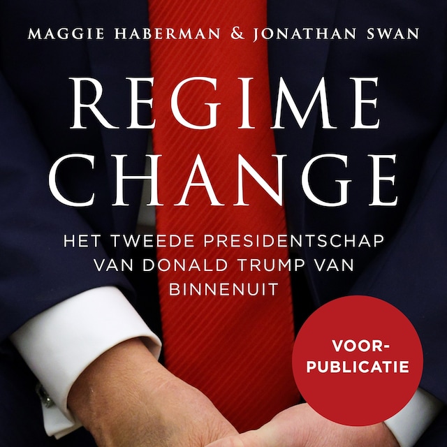 Boekomslag van Regime change voorpublicatie