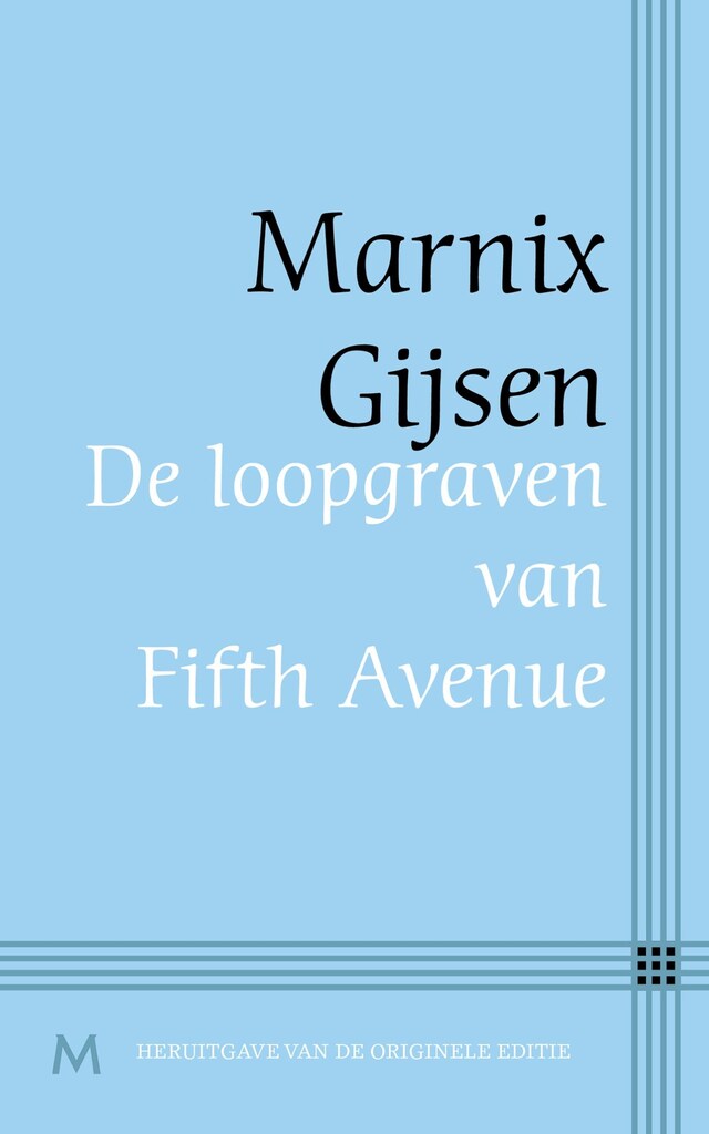 Book cover for De loopgraven van fifth avenue