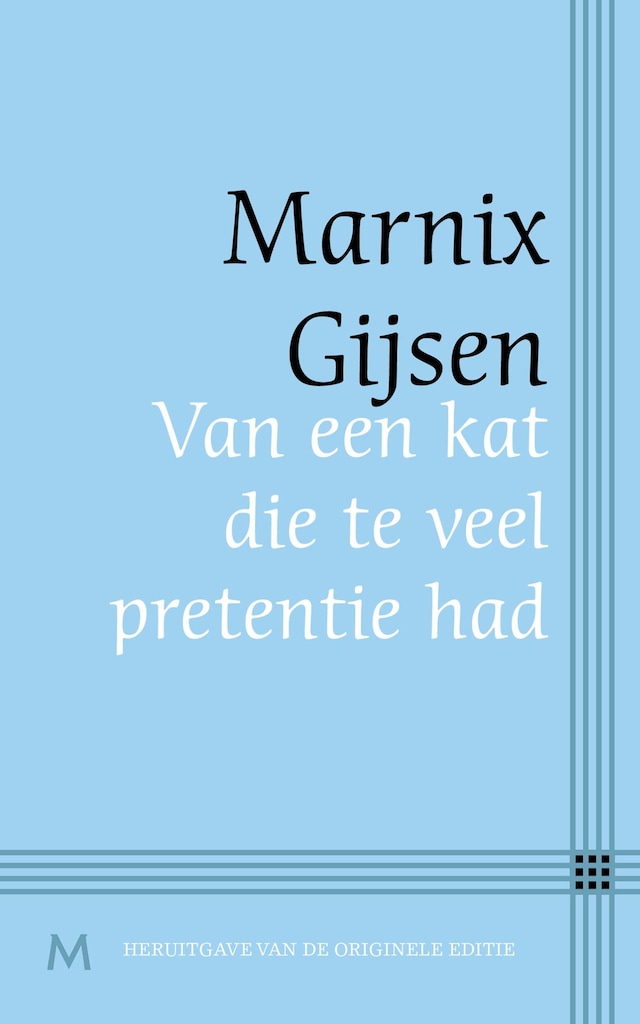 Book cover for Van een kat die veel pretentie had