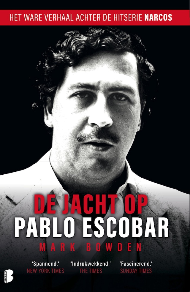 Book cover for De jacht op Pablo Escobar