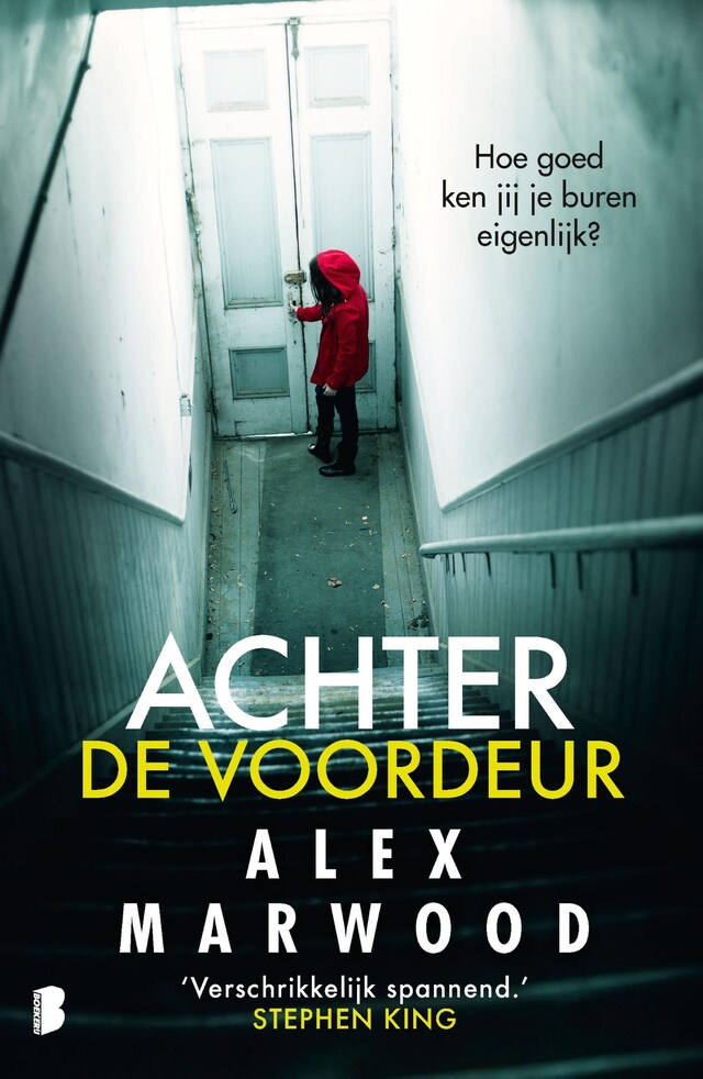 Book cover for Achter de voordeur