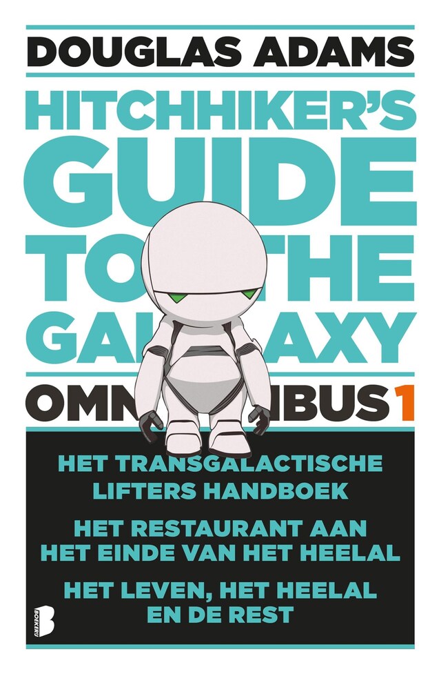 Boekomslag van The hitchhiker's Guide to the Galaxy - omnibus 1