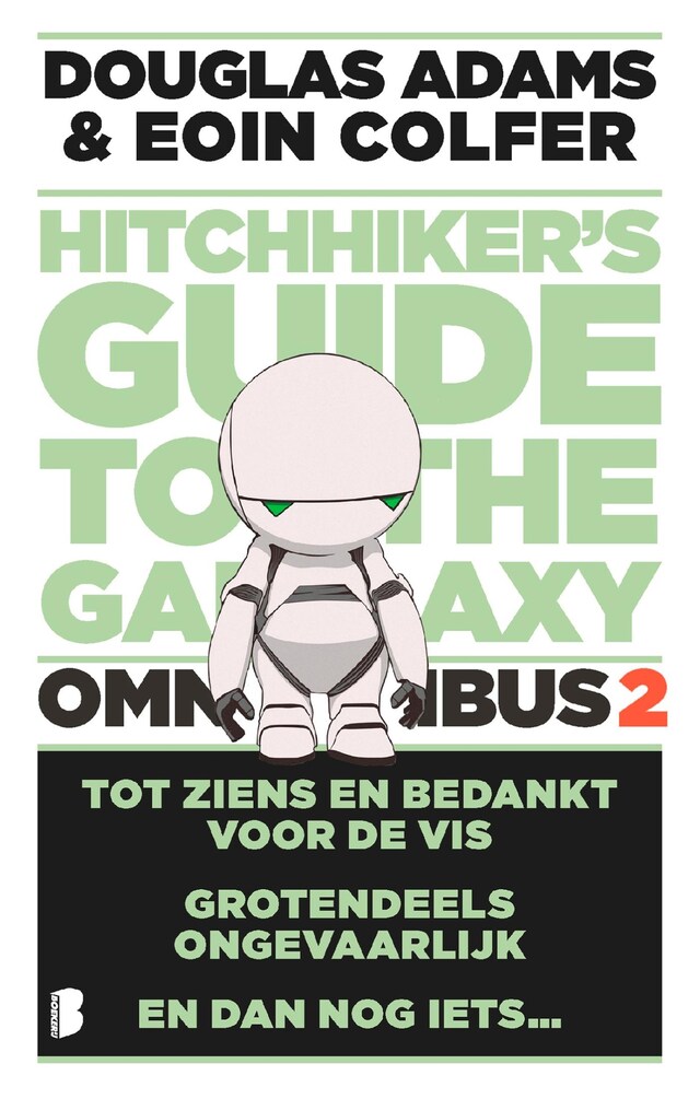 Book cover for The hitchhiker's Guide to the Galaxy - omnibus 2