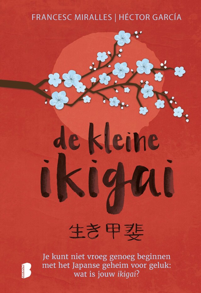 Book cover for De kleine ikigai