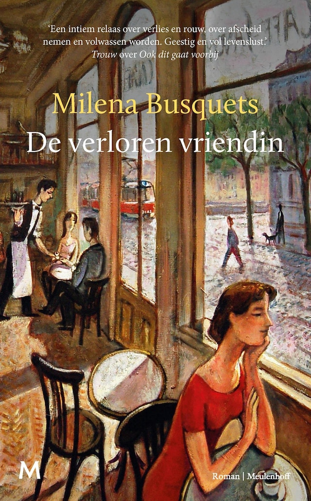 Book cover for De verloren vriendin