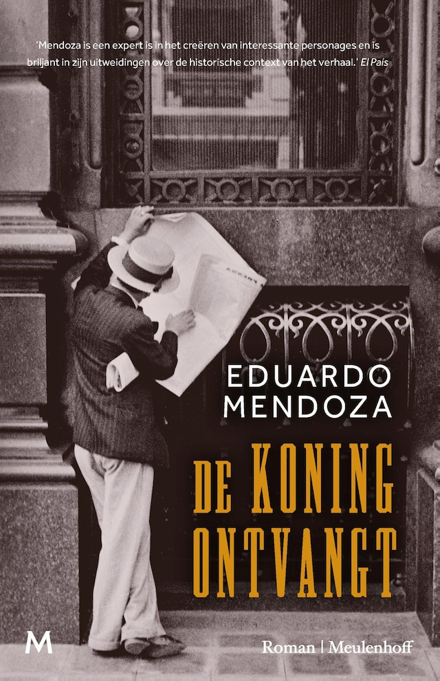 Book cover for De koning ontvangt