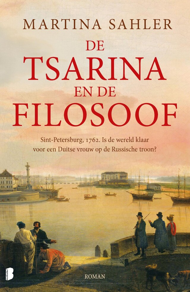 Book cover for De tsarina en de filosoof