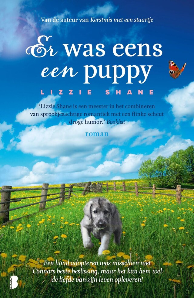 Kirjankansi teokselle Er was eens een puppy