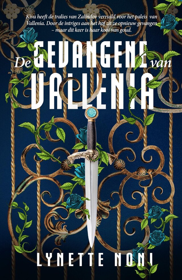 Book cover for De gevangene van Vallenia