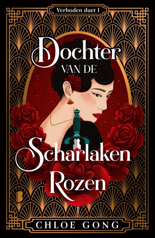 Book cover for Dochter van de Scharlaken Rozen