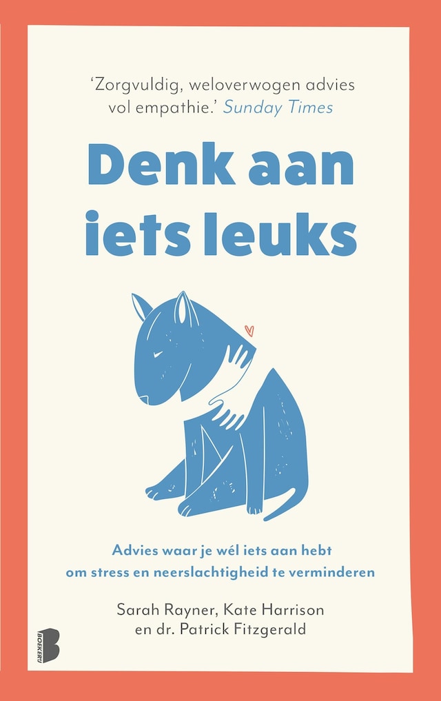 Book cover for Denk aan iets leuks