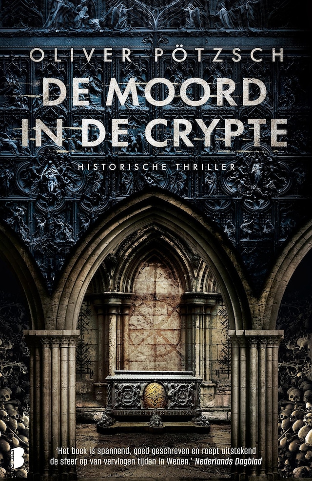 Book cover for De moord in de crypte