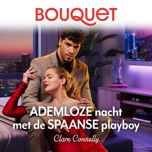 Ademloze nacht met de Spaanse playboy - luisterboek