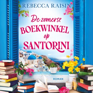 De zomerse boekwinkel op Santorini - luisterboek