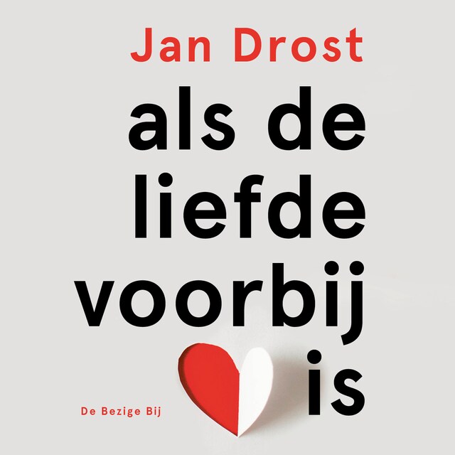 Book cover for Als de liefde voorbij is