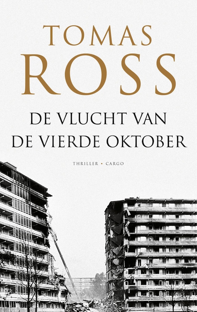 Book cover for De vlucht van de vierde oktober