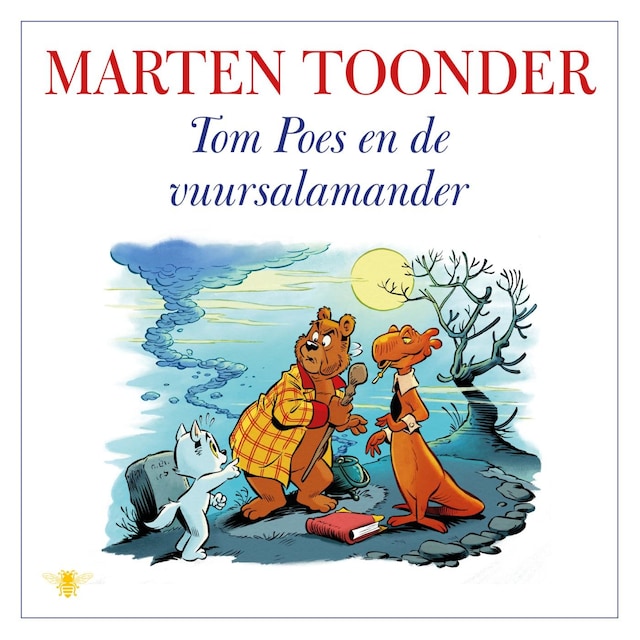 Book cover for Tom Poes en de vuursalamander