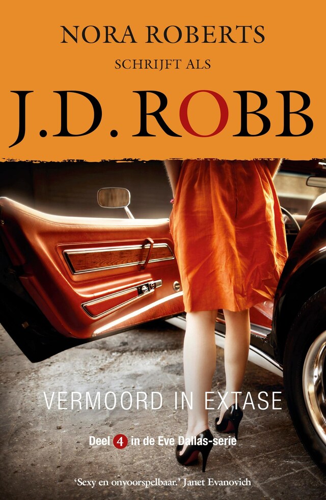 Book cover for Vermoord in extase