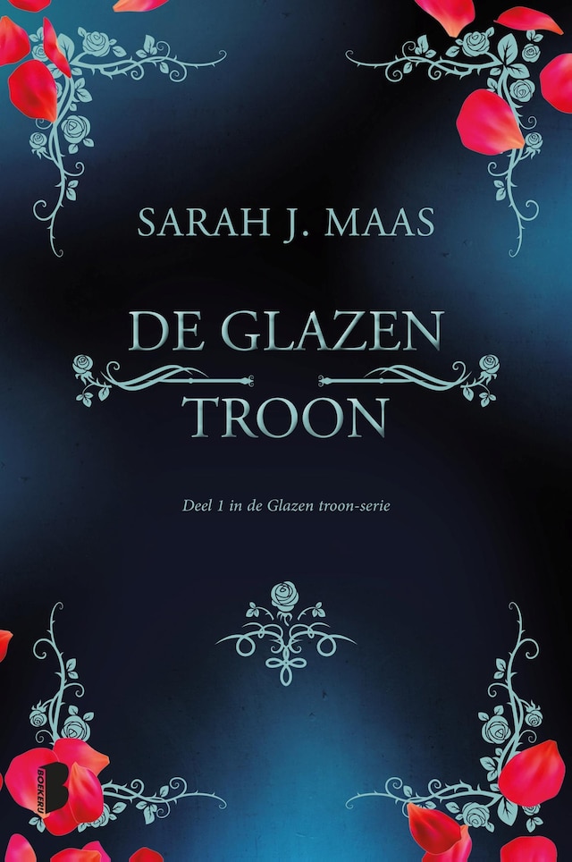 Book cover for De glazen troon