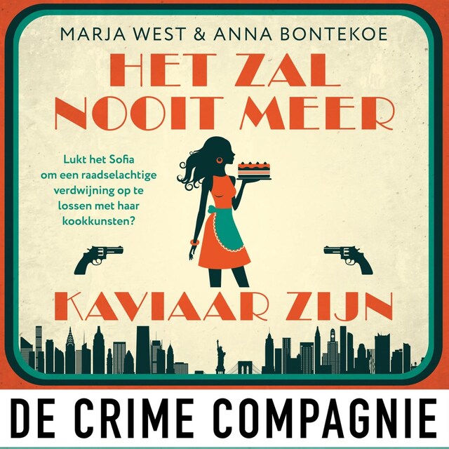 Book cover for Het zal nooit meer kaviaar zijn