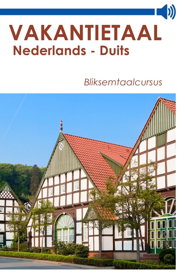 Boekomslag van Vakantietaal Nederlands-Duits