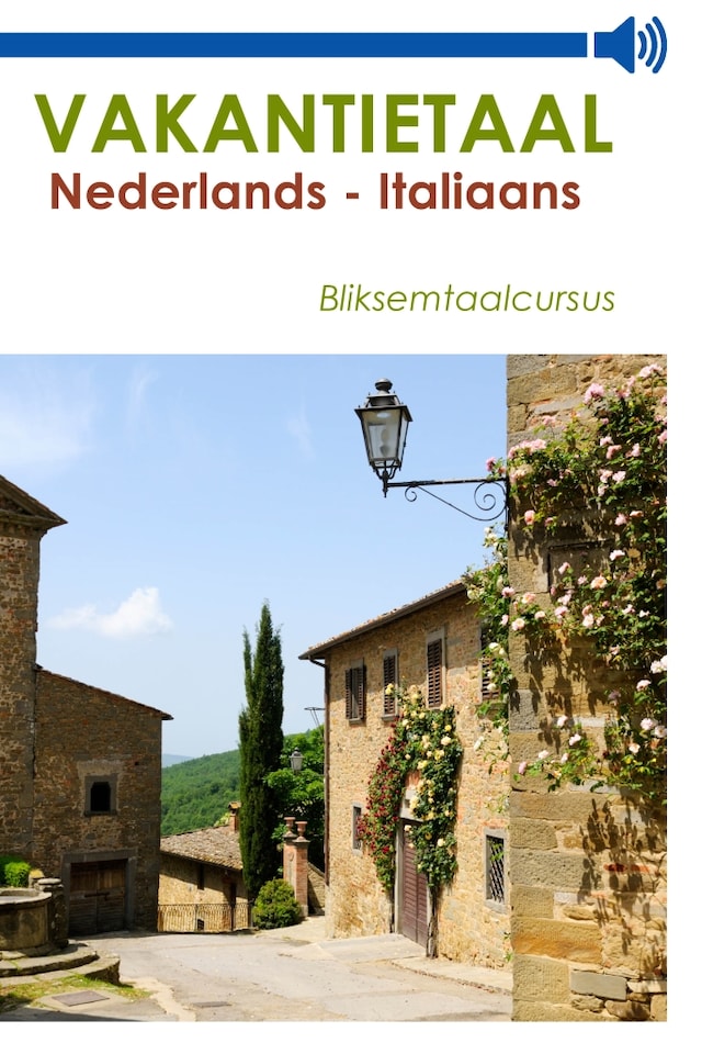 Boekomslag van Vakantietaal Nederlands-Italiaans