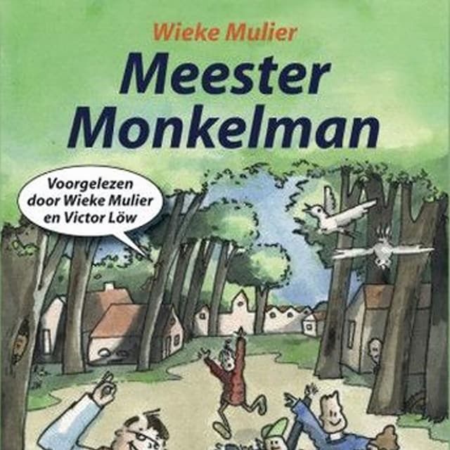 Kirjankansi teokselle Meester Monkelman