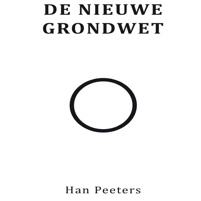 Portada de libro para De Nieuwe Grondwet