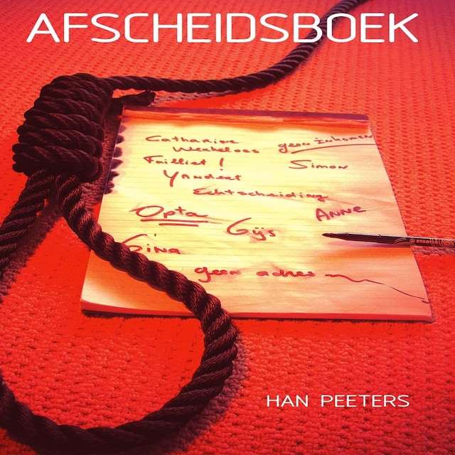 Book cover for Afscheidsboek